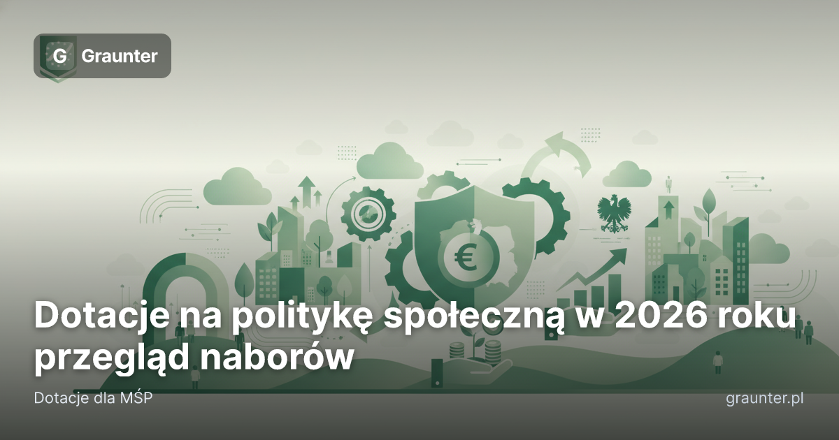 Okładka artykułu: Dotacje na politykę społeczną w 2026 roku - przegląd naborów